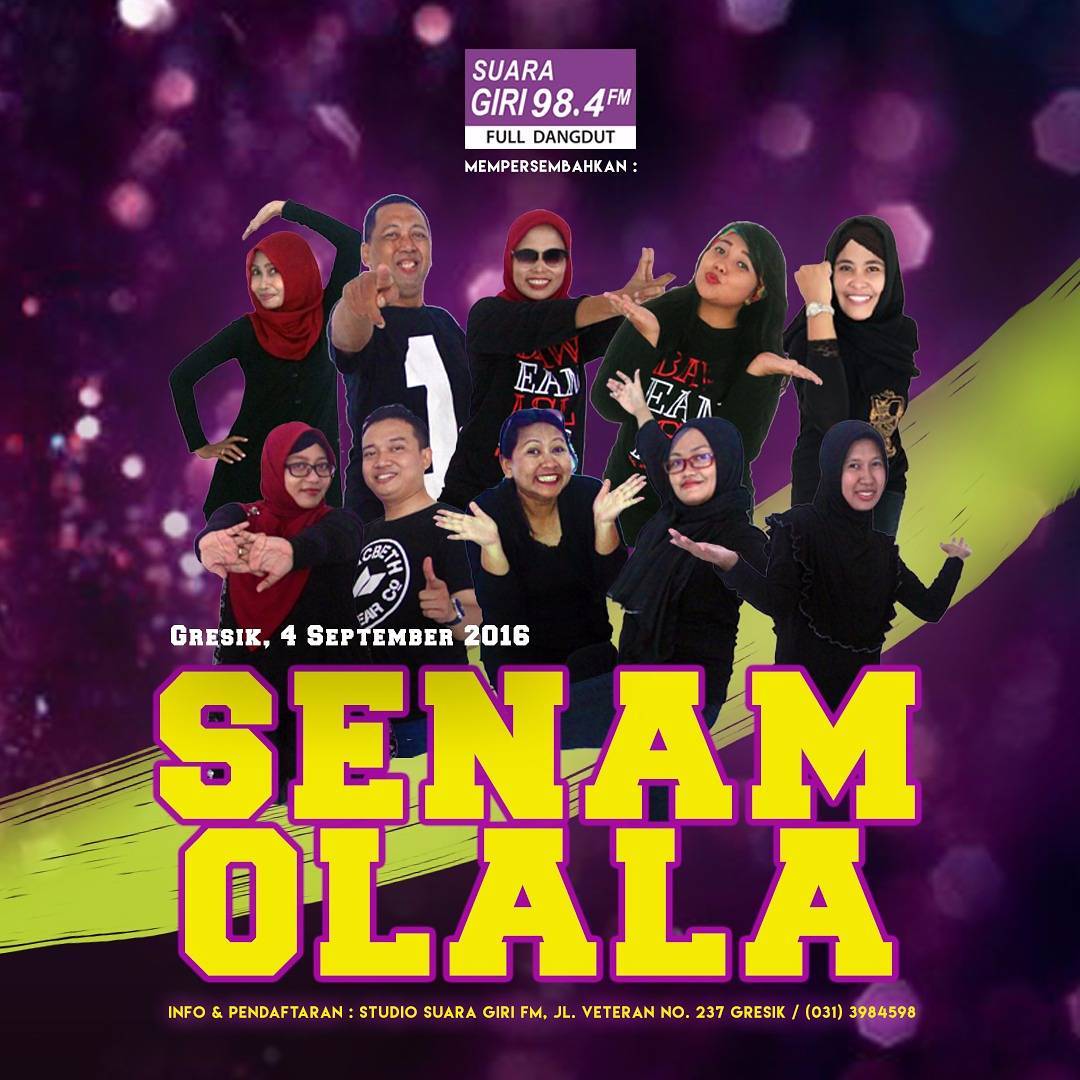 SENAM OLALA, Gresik 4 September 2016